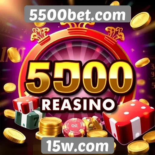 Jogos de cassino disponíveis no site 5500bet.com